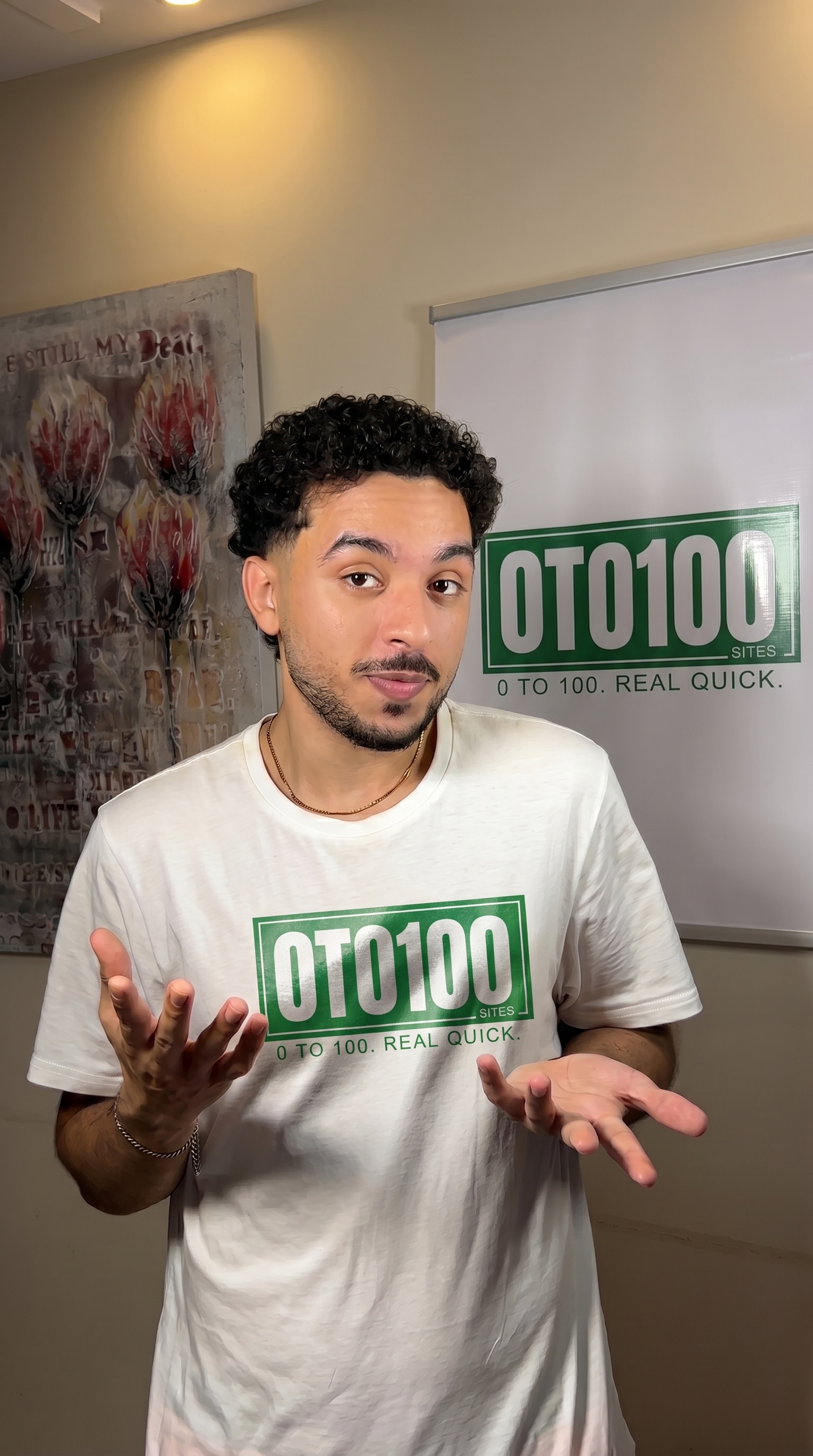 Yassine Bouafia, founder of 0to100